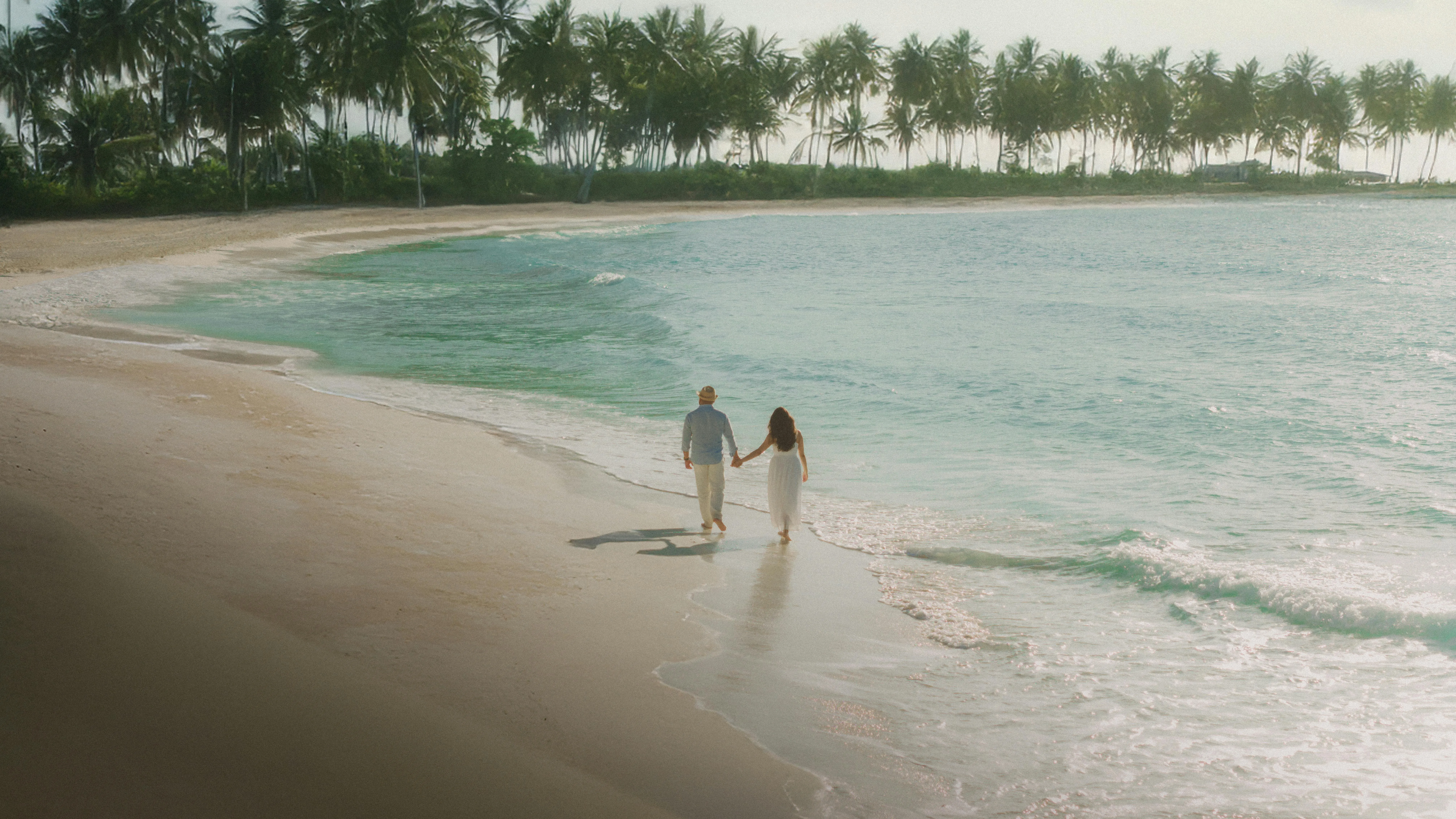 Luxury beach holiday and sun travel experience